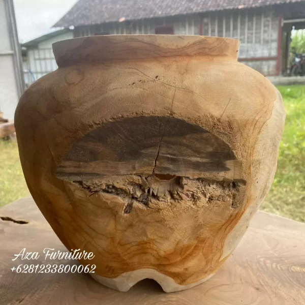 Gambar Guci Rustik Ukuran Besar Rustik Natural