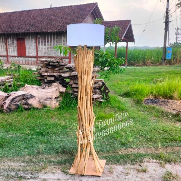 Gambar Lampu Lantai Sudut Ruangan Natural